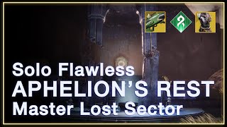 Master Aphelions Rest Lost Sector Under 2 minutes  Strand Hunter [upl. by Oman]