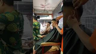 barber barbershop haircut fade barberlife watchonceuwillloveit [upl. by Trinette194]