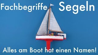 Fachbegriffe Segeln  Segelkurs 1 [upl. by Fulks]