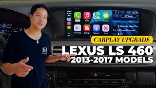 20132017 LEXUS LS 460  LexusApproved CarPlay amp Android Auto Kit Install [upl. by Valentino897]