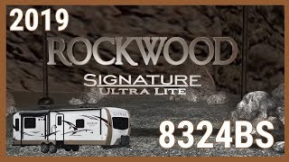 2019 Rockwood Signature Ultra Lite 8324BS Travel Trailer For Sale TerryTown RV Superstore [upl. by Carpet]