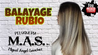 Balayage En Cabello Oscuro Balayage in Dark Hair [upl. by Koetke]