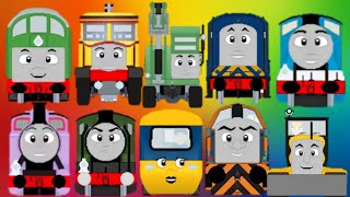 Thomas and Friends Fun Video Thomas The Tank Engine Wrong Heads Thomas And FriendsKereta Api Lucu [upl. by Enieledam492]