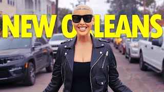 Amber Rose Exploring New Orleans It was CRAZY [upl. by Cowie]