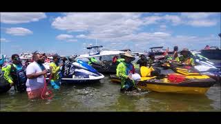 Tices Shoal Float amp Boats Party at The Jersey Shore [upl. by Sirahc12]