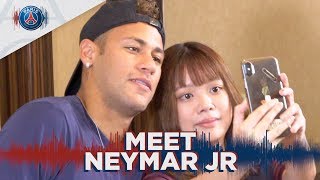 Meet Neymar amazing fans experience [upl. by Alehs]