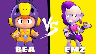 Brawl Stars  EMZ VS BEA [upl. by Karmen]