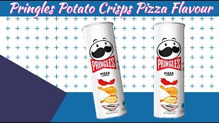 Pringles Potato Crisps Pizza Flavour  Unboxing Q [upl. by Tranquada]