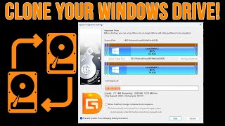 How to Clone Your System\Windows Drive for Free Using DiskGenius [upl. by Nelleeus]