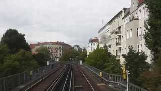 UBahn Berlin  U1 Führerstandsmitfahrt  Cab Ride Warschauer Straße  Uhlandstraße [upl. by Prosper]