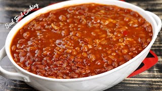 Slow Cooker Baked Beans Recipe [upl. by Yorker]