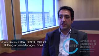 ISACA CGEIT Certification Holders Explain How They Put Credentials to Use [upl. by Acinor359]