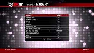 WWE 2K16 How to have unlimited reversals [upl. by Aketahs]