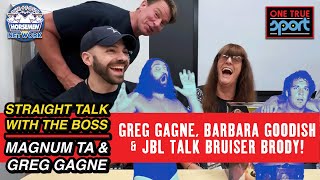 Greg Gagne amp Barbara Goodish Talk Bruiser Brody [upl. by Serolod]