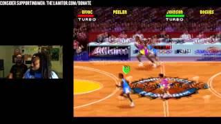 Mugsy Bogues OP  NBA Jam Tournament Edition Stream Highlight [upl. by Atimad]