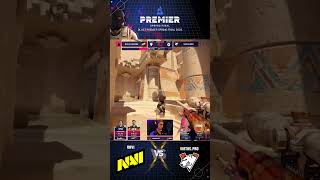 BLAST Premier Spring Final 2024  Navi vs VirtusPro  wOnderfuls Epic 1v3 [upl. by Blackington]