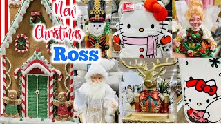 New Ross Christmas decor 2024  Home Goods and Marshalls Christmas Decor  Christmas shop with me [upl. by Moule135]