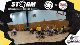 Swansea Storm 1 vs Swindon Shock  NL Div 3 Central [upl. by Leacock]