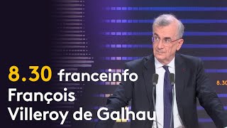 Crédit immobilier  quotIl faut aller tester son banquierquot selon François Villeroy de Galhau [upl. by Vanzant109]