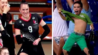 Yulia Gerasimova  Ukrainian Volleyball Player  Volleyball Player Viral Video  Yulia Gerasimova [upl. by Eenwat7]