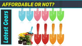 Mini Colorful Trowel Metal Garden Hand Shovels  Best Tools for Kids and Adults [upl. by Rybma102]