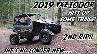 My New 2019 Yamaha YXZ1000R Hits the Trails  YXZ1000  Yamaha UTV Goes Trail Riding  LaDee Flats [upl. by Lib]