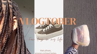 vlogtober HairSuperbalistRes grocery ampmore [upl. by Linnet]