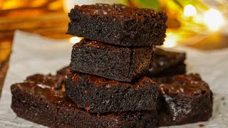 Small Batch Brown Butter BROWNIES  Best brownie recipe [upl. by Elleahcim]