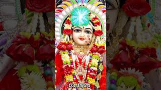 031124 Radha Krishna Darshan daily darshan radha krishna love shorts viralvideo [upl. by Blondell]