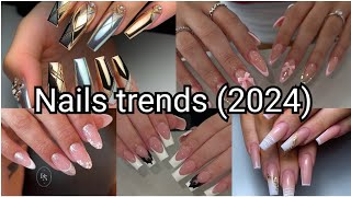 Nail Art Trends 2024 The Most Insane Designs nailart naildesign nailartdesigns trendingnails [upl. by Haikezeh159]