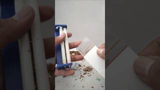 Making cigarettes manualy Apple click filter taste cigarettes shorts [upl. by Chalmer370]