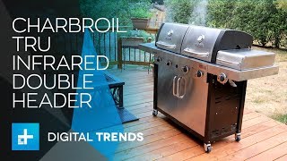 CharBroil Tru Infrared Double Header Grill  Hands On Review [upl. by Freudberg458]