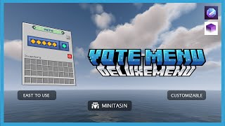 Vote Menu  Deluxe menu Config [upl. by Sayles]