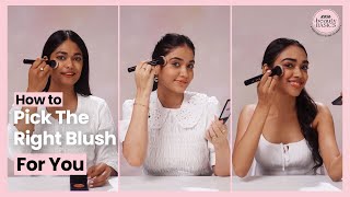 Choosing The Right Blush For Your Skin Tone  For Fair Dusky amp Medium Tones  Beauty Basics  Nykaa [upl. by Alekehs]