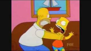 Homer simpson strangle bart [upl. by Dichy]