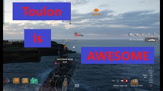 Toulon  I figured out how to win with this ship  World of Warships Legends [upl. by Azilanna]