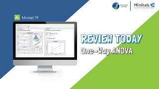 ReviewToday  การวิเคราะห์ OneWay ANOVA ในโปรแกรม Minitab 19 [upl. by Adnilahs]