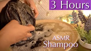 ASMR Sleep Recovery 29  3 Hours of SPA Shampoo  No Talking [upl. by Lemahs]