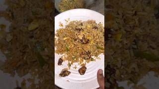 Roasted Chicken Pakoda Fried Rice Recipe shorts viral chickenrecipes eggrecipe [upl. by Morvin]