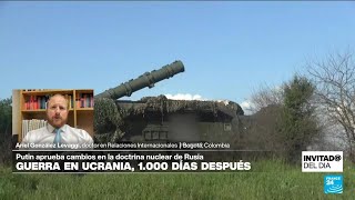 ¿Cómo cambiará la guerra en Ucrania con la nueva política nuclear de Rusia • FRANCE 24 [upl. by Isadore]