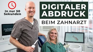 Schneller amp digitaler Zahnabdruck  3DScanner beim Zahnarzt [upl. by Marcos856]