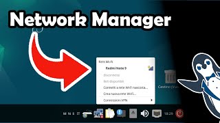 Gestore connessione Internet Linux  Network Manager [upl. by Salchunas]