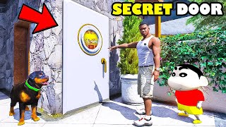 Franklin Opened NEW SECRET DOOR Inside His House In GTA 5 In Telugu [upl. by Berman]