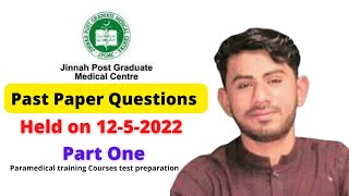 Solved Past paper  Jinnah Postgraduate Medical Center [upl. by Dionne]