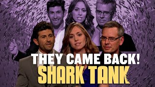 Top 3 Entrepreneurs That Returned To The Tank  Shark Tank US  Shark Tank Global [upl. by Talanta692]