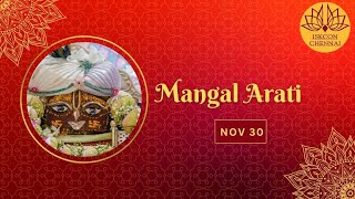 Mangal Arati  ISKCON Chennai  30 Nov 2024 [upl. by Wenger502]