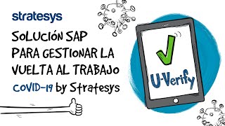 UVerify  Solución SAP para gestionar la vuelta al trabajo [upl. by Nagud]