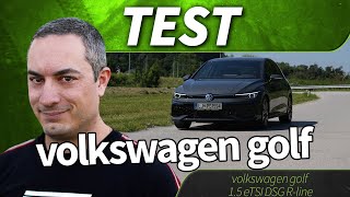 2024 volkswagen golf 15 eTSI DSG Rline  test [upl. by Nirol]