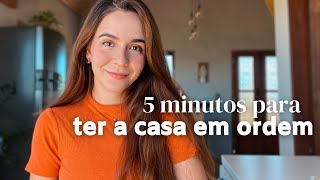 10 micro ações de 5 minutos para reduzir a poluição visual e a desordem da sua casa [upl. by Eniamrej]