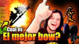 EL TIERLIST DE LOS BOW EN TIBIA 🔥 [upl. by Ahsetra]